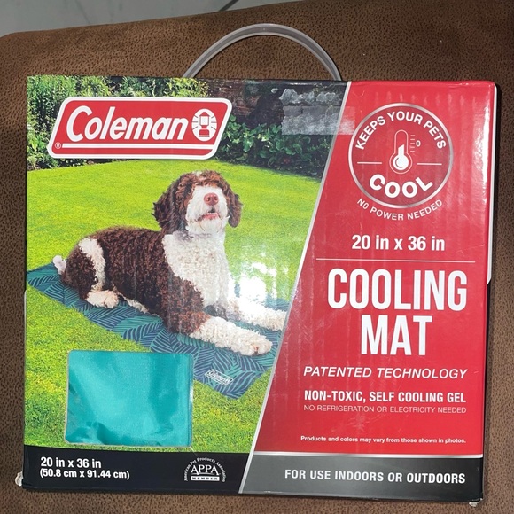 NWT COLEMAN PET MAT 20 in X 36 in STAYS 5-10 COOLER THAN ROOM TEMPERATURE - Picture 5 of 5